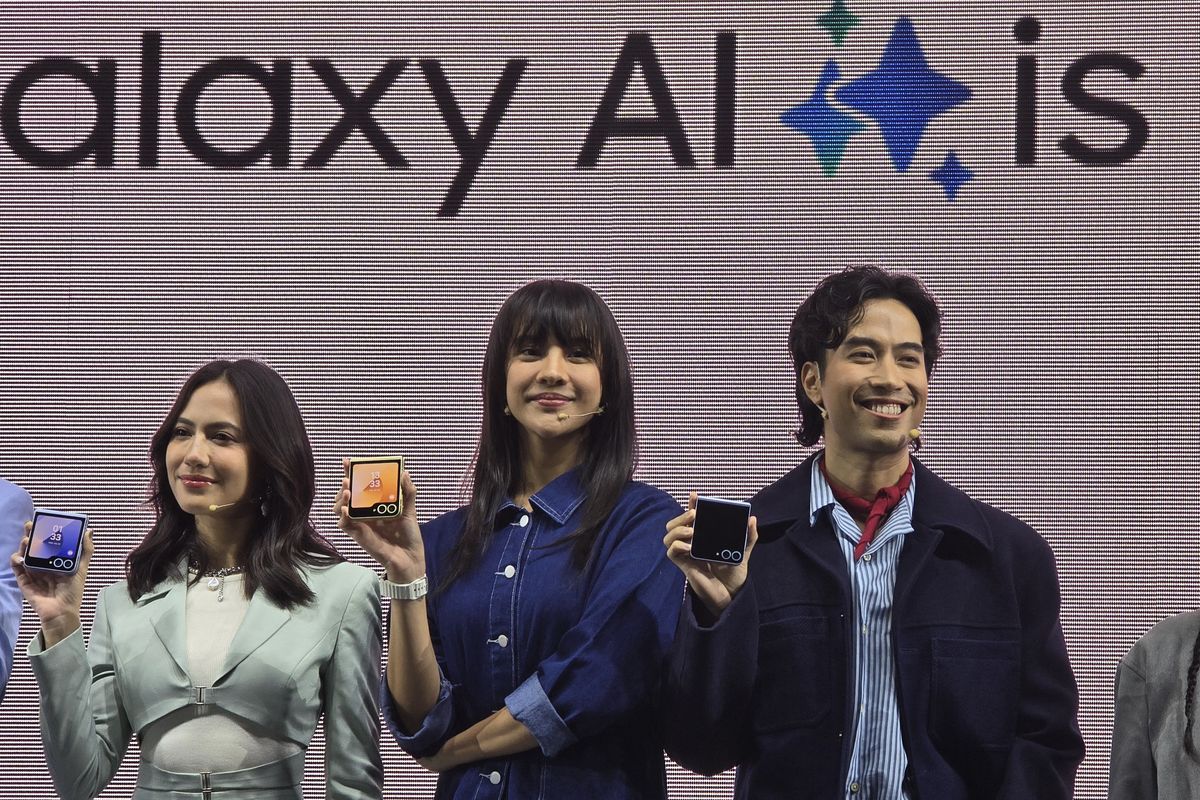 Samsung Galaxy Z Flip 6 resmi masuk di Indonesia, Rabu (24/7/2024)