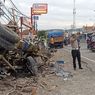 Truk Alami Rem Blong Tabrak Ruko di Bawen, Sopir Tewas di Lokasi