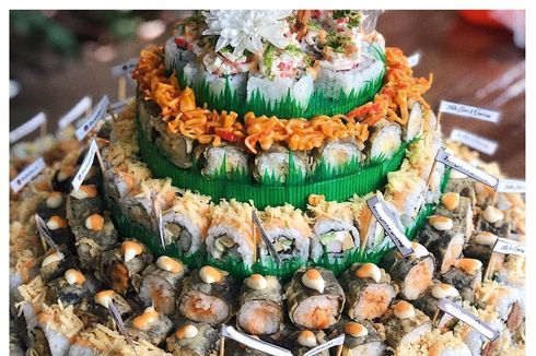 Sushi Cake Jadi Tren Kue Baru, Cocok Sebagai Hadiah Selama Pandemi