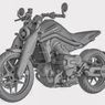 Motor Naked Benda dengan Mesin Boxer 250cc, Bocoran Paten Terungkap