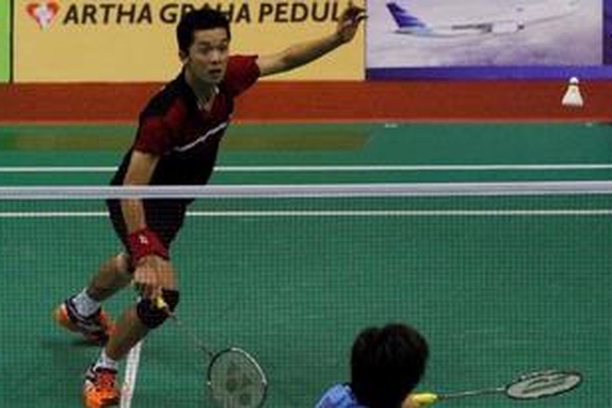 Pemain bulu tangkis Indonesia, Taufik Hidayat.