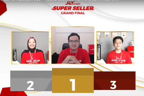 Pemilik DMNC Store Raih Juara 1 J&T Super Seller 2021