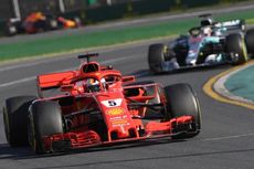 Sebastian Vettel Kembali Menangi GP Australia, Ungguli Lewis Hamilton