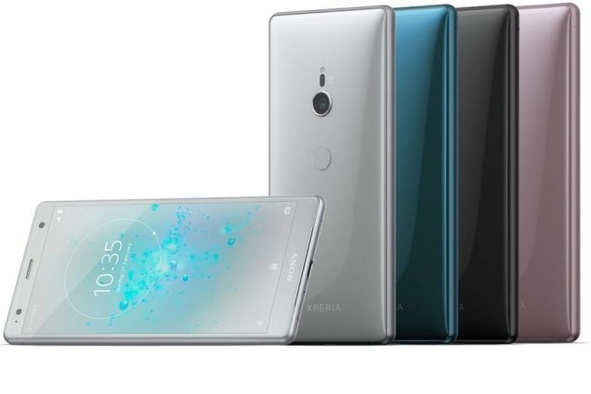 Penampilan Sony XPeria XZ2 dengan desain lebih masa kini, bezel-less, lebih ramping dan layar 5,7 inci.