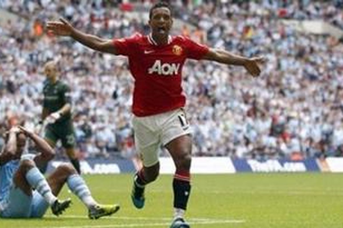 Gelandang Manchester United, Nani.