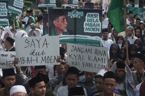 Ratusan Santri NU Karawang Desak Fadli Zon Minta Maaf 