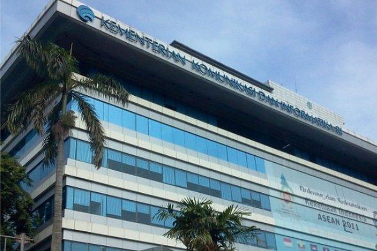 Gedung Kementerian Komunikasi Dan Informatika (Kemenkominfo).