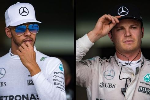 Utak-atik Peluang Rosberg dan Hamilton Menjadi Juara Dunia 2016