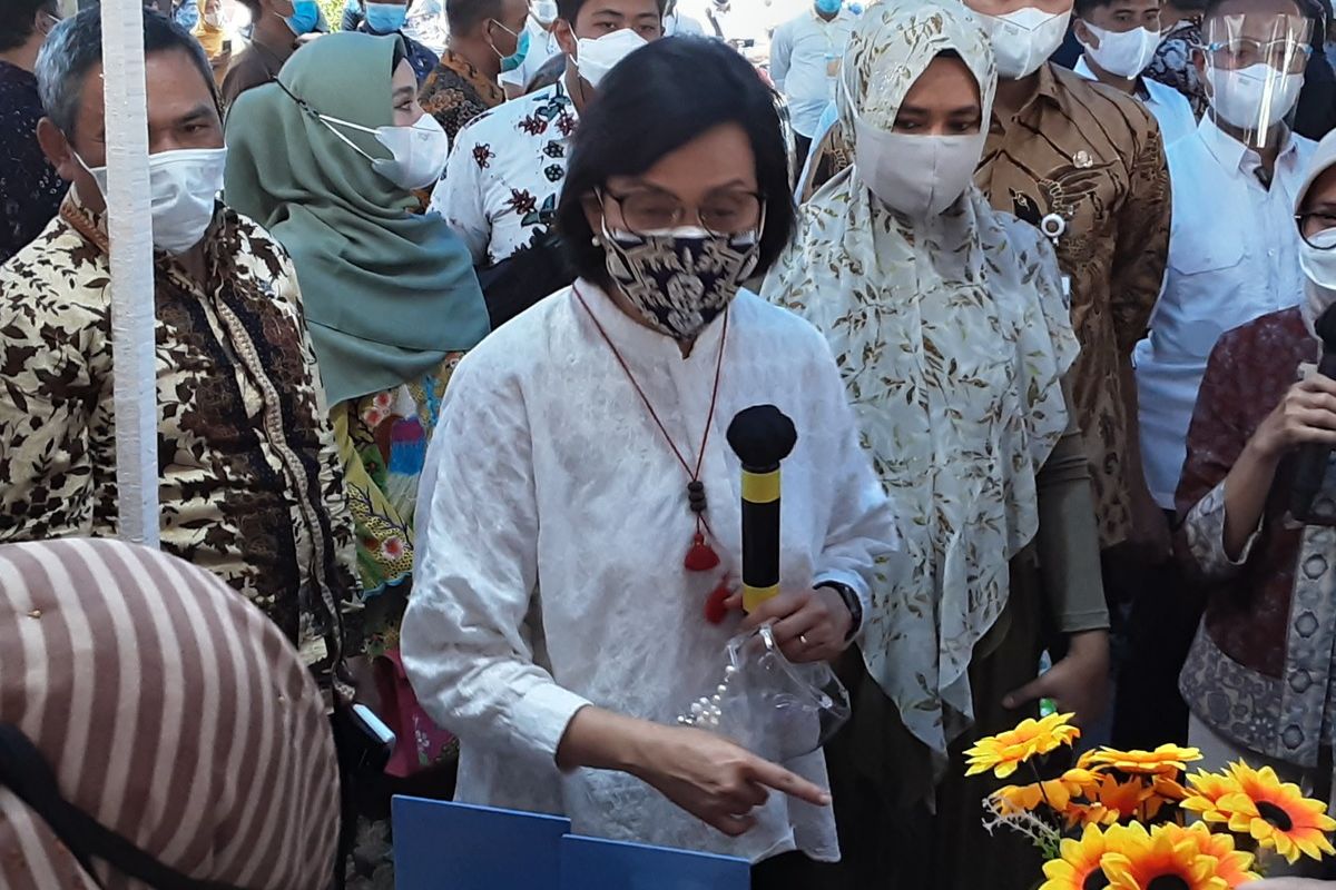 Mentetri Keuangan, Sri Mulyani. KOMPAS.COM/SLAMET PRIYATIN