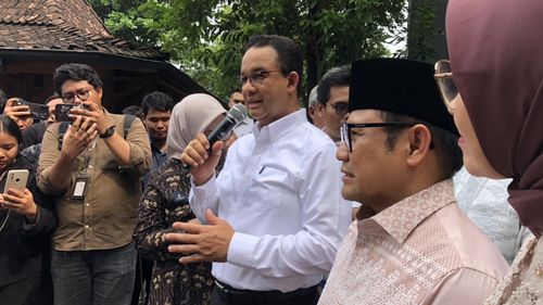 Ditanya soal Pilkada DKI Jakarta, Anies: Kasih Jeda Dulu