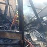 8 Rumah Semi Permanen di Kawasan Padat Penduduk Makassar Terbakar, 7 Keluarga Terdampak