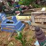 70 Makam di TPU Damanhuri Samarinda Rusak Diterjang Longsor