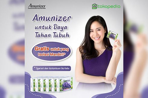 Amunizer Bagikan Vitamin C 1.000 mg Gratis melalui 