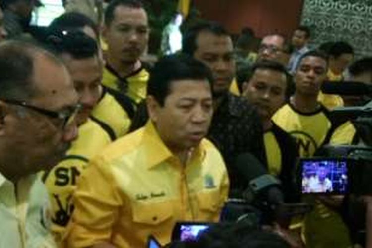 Setya Novanto disela-sela acara Munaslub Partai Golkar, Nusa Dua.