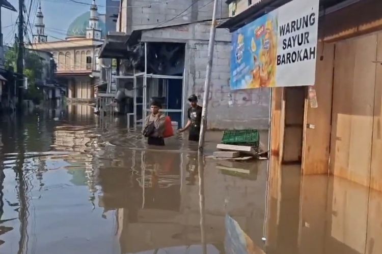 Banjir Parah Terjang Cipondoh, Air Capai 180 Cm dan Ratusan Warga Mengungsi