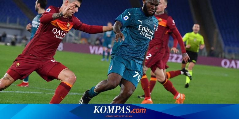 Hasil AS Roma Vs AC Milan - Menang Tipis, Rossoneri Akhiri Tren Buruk Halaman all - Kompas.com - KOMPAS.com