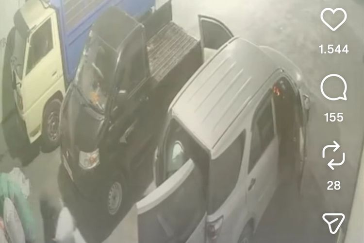 Viral, Maling Gondol Berkarung-karung Gabah di Grobogan