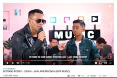 Betrand Peto Trending 1 di YouTube, Geser NOAH