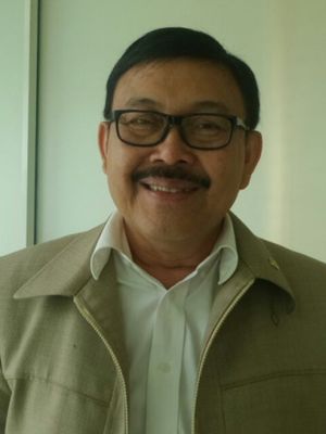Wakil Ketua Pansus Hak Angket KPK Eddy Kusuma Wijaya di Kompleks Parlemen, Senayan, Jakarta, Kamis (28/9/2017).