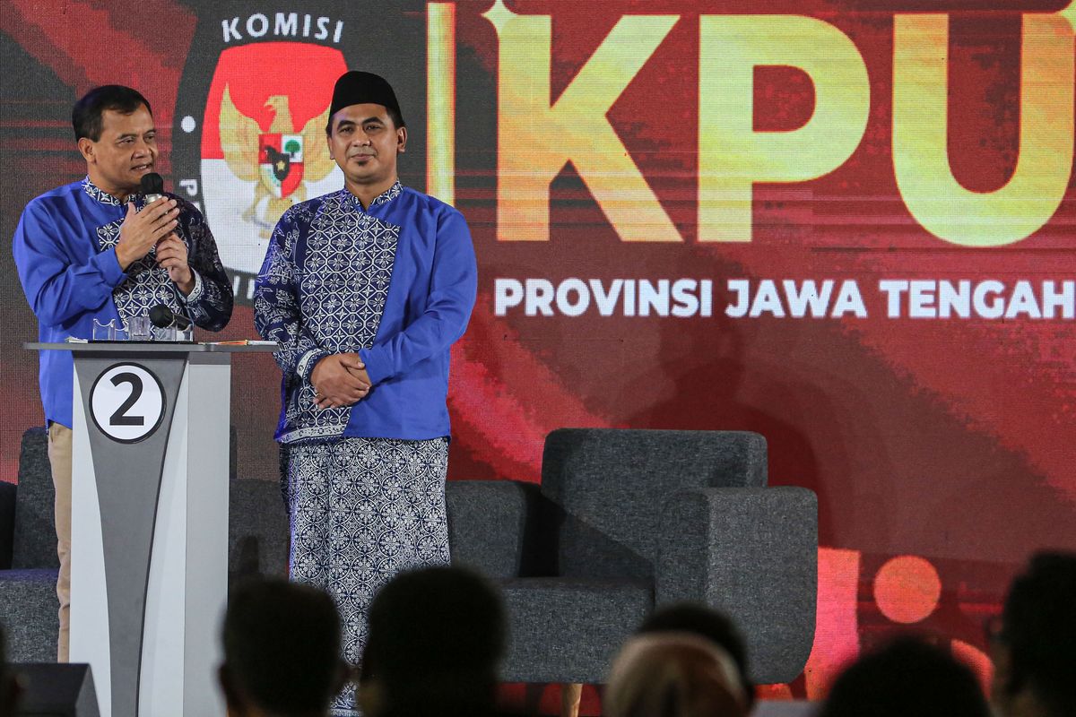 Debat Pilkada Jateng, Luthfi-Yasin Janjikan Program Petani Milenial Gajian