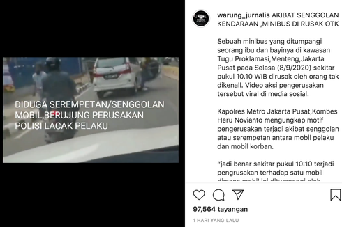 Video Viral Penyerangan Mobil, Ingat Cara Redam Emosi di Jalan Raya