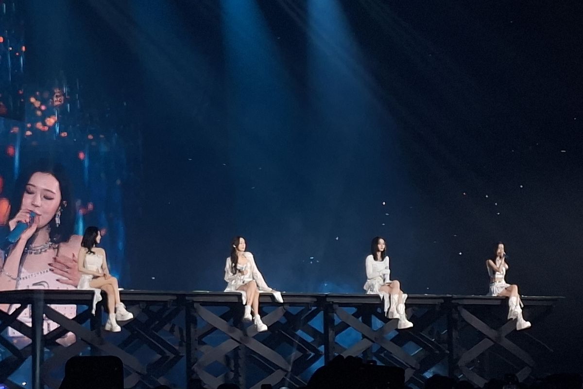 Konser aespa di ICE BSD: Penampilan Grup dan Solo yang Memukau