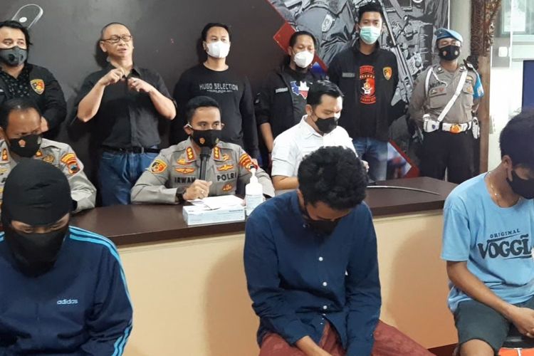 Gelar perkara di Mapolrestabes Semarang, Rabu (5/1/2022)