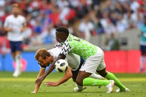 Gary Cahill dan Harry Kane Menangkan Timnas Inggris atas Nigeria