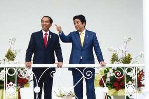 Presiden Jokowi dan PM Abe 