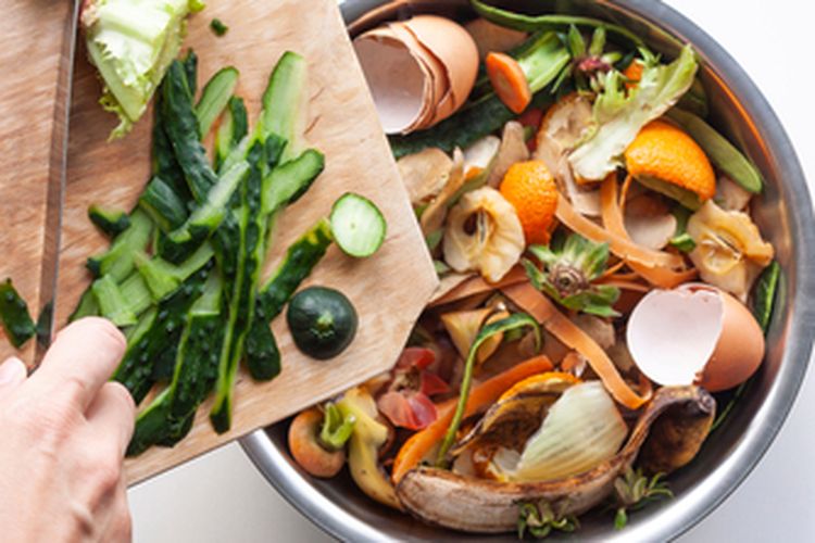 Ilustrasi limbah sayur