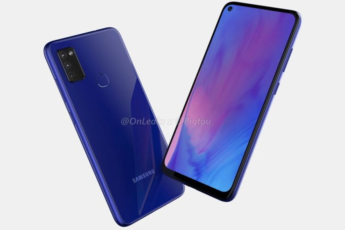 penampakan ponsel Samsung Galaxy M41