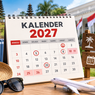 SKB 3 Menteri Tetapkan 17 Hari Libur Nasional dan Cuti Bersama 2027, Ini Daftarnya
