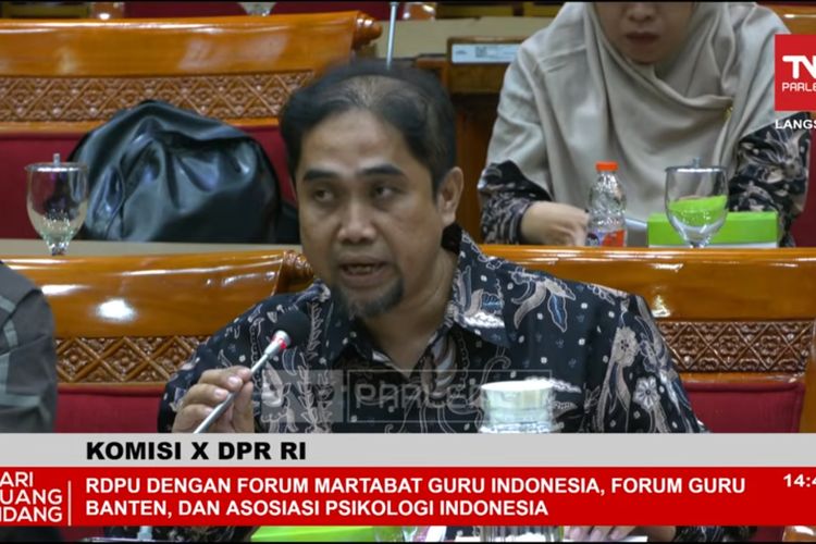Ngadu ke DPR, Forum Guru Banten Minta Kepastian Tunjangan, Kontrak PPPK hingga Pensiun