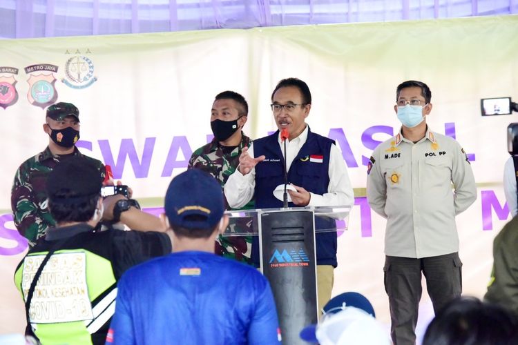 Juru Bicara Satgas Penanganan Covid-19 Jawa Barat Daud Achmad.