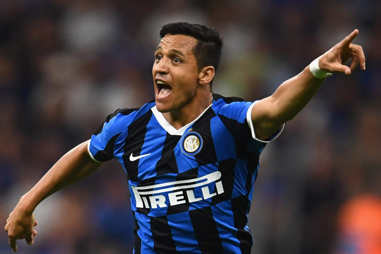 Pemain Inter Milan Alexis Sanchez