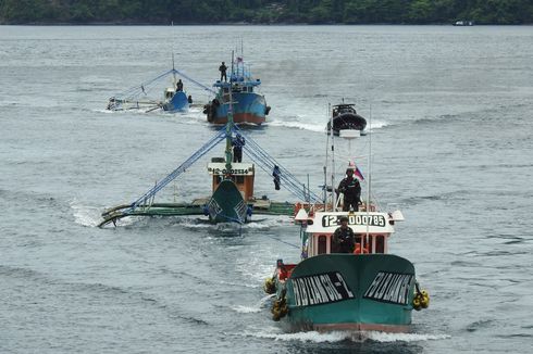 5 Kapal Ikan Filipina dan 1 dari Vietnam Ditangkap karena Curi Ikan di ZEE Indonesia