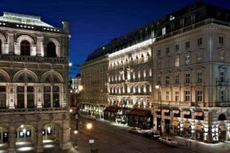 Hotel Sacher di Vienna, Austria.