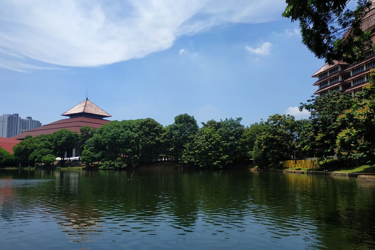 Danau Kenanga Universitas Indonesia, Depok, Jawa Barat.