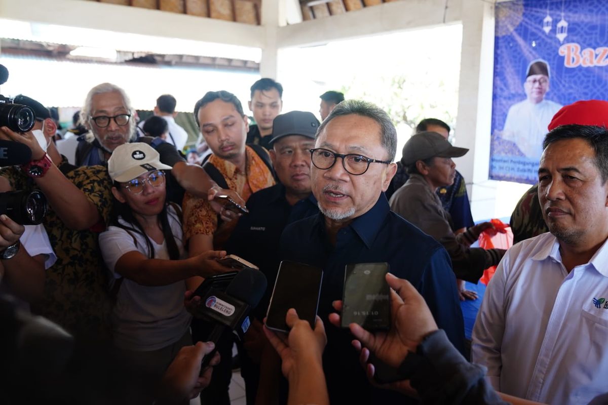 Menteri Perdagangan RI, Zulkifli Hasan, Selasa (20/6/2023) di Bali. 