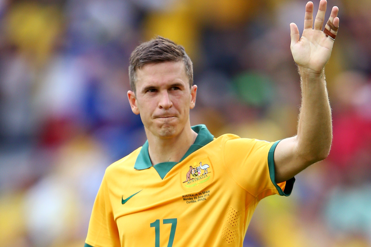 Matt McKay pemain Brisbane Roar FC.