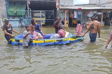 Banjir Rob Jakut Masuk Hari Ke-8, Warga Dapat Bantuan Makanan hingga Sembako