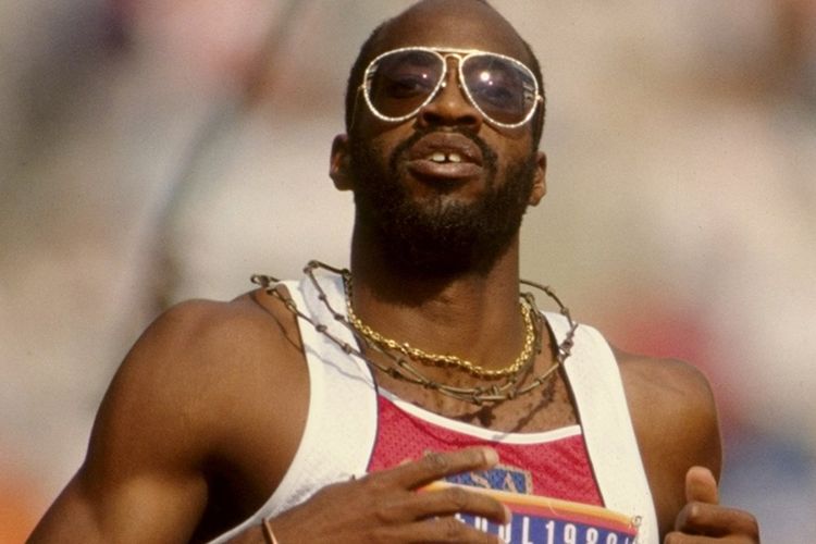 Edwin Moses di Olimpiade Seoul 1988