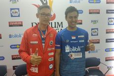 Djarum Superliga 2019, Shesar Rhustavito Taklukkan Jonatan Christie