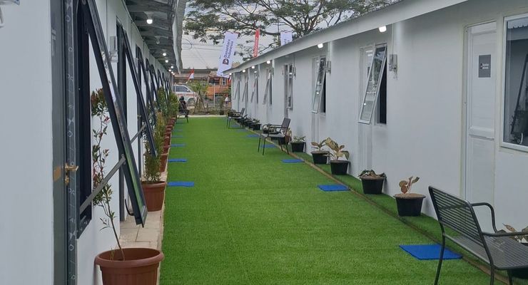 Ini Fasilitas yang Bisa Dinikmati Penghuni Huntara