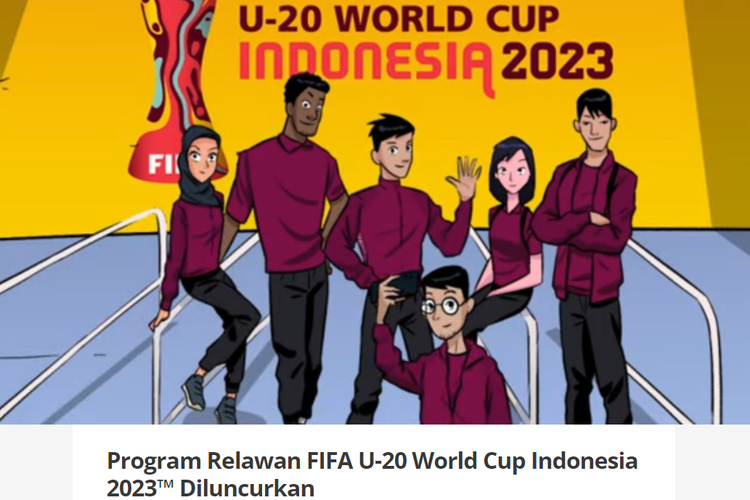 Program relawan FIFA U-20 World Cup 2023