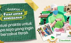 Zakat Fitrah Praktis Bisa Lewat GrabKios