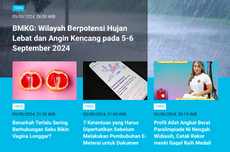 [POPULER TREN] Pendaftaran CPNS Diperpanjang hingga 10 September 2024 | Wilayah Hujan Lebat 6 September 2024