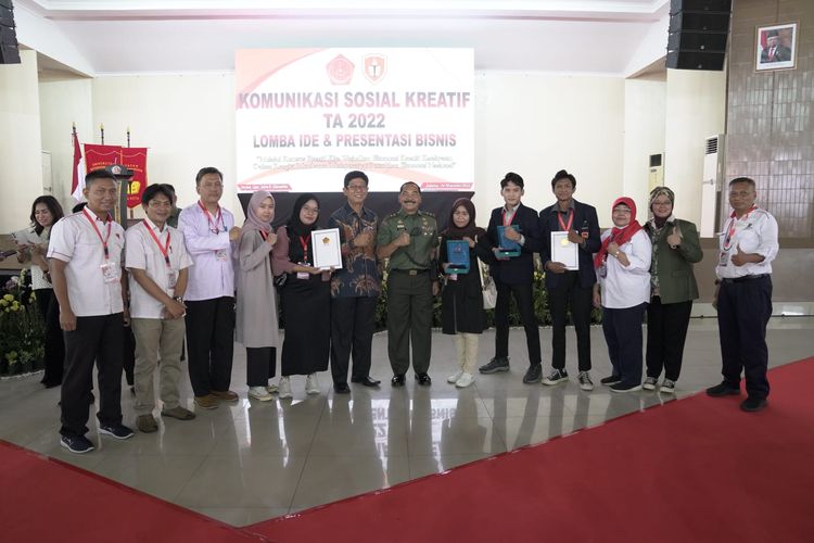 Mabes TNI dan Unkris menggelar Komunikasi Sosial (Komsos) Kreatif Tahun Anggaran 2022 secara hibrid di Kampus Unkris pada Rabu (16/11/2022).