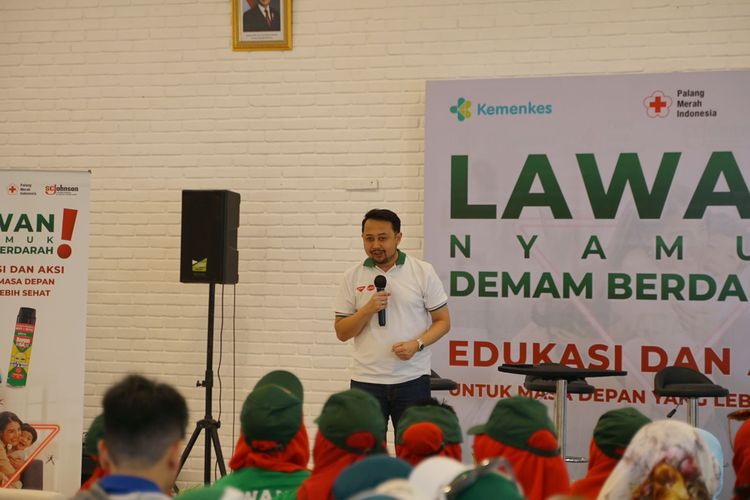 Country Director SC Johnson Hasan Hamdan menegaskan komitmen Baygon dan Autan untuk terus melindungi keluarga Indonesia dari DBD. 