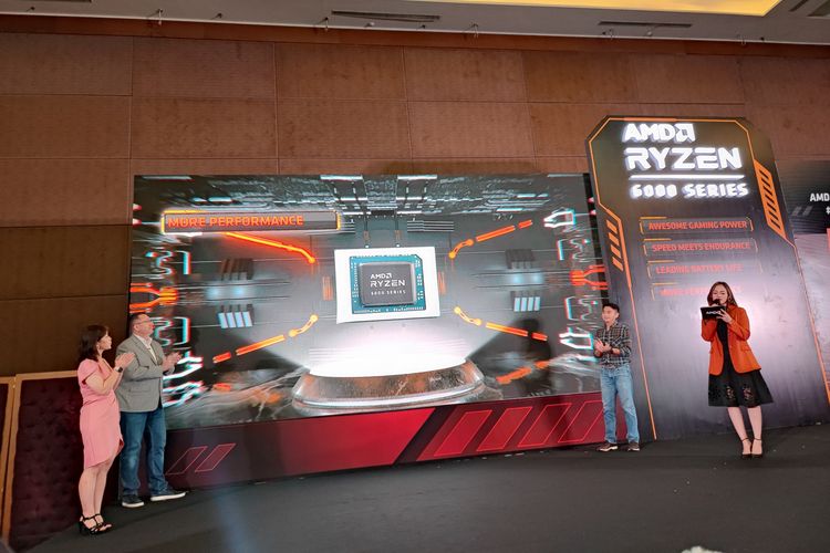 AMD meluncurkan 10 prosesor Ryzen 6000 series di Indonesia, Selasa (14/6/2022).
